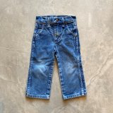 画像: 【Kids W18】Wrangler デニムパンツ ブルー 青■ビンテージ オールド アメリカ古着 子供服 ラングラー 90s-2000s