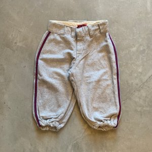 画像: 【Kids W24-W25】Rawlings ウール ベースボールパンツ グレー■ビンテージ オールド アメリカ古着 50s-60s キッズ服 子供服 野球