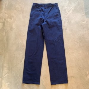 画像: 【W32】90s 米軍実物 スラックスパンツ ネイビー■ビンテージ オールド レトロ アメリカ古着 ミリタリー USAF