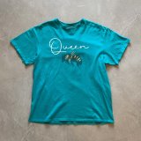 画像: 【L】メキシコ製 DELTA 女王蜂 Quenn プリントTシャツ 青緑■ビンテージ オールド アメリカ古着 2000s コットン ハチ