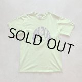 画像: 【M】GILDAN「PEACE」ピースマーク プリントTシャツ 黄緑■ビンテージ オールド アメリカ古着 2000s ギルダン コットン
