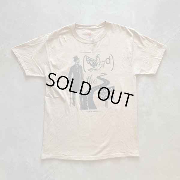 画像1: 【M】Hanes Bird-d プリントTシャツ ブラウン 茶色■アメリカ古着 ヘインズ コットン WALLA WALLA (1)