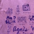 画像3: 【S】Agnes Varda アニエス・ヴァルダ プリントTシャツ パープル 薄紫■アメリカ古着 映画監督 ムービー レディース (3)