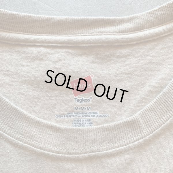画像3: 【M】Hanes Bird-d プリントTシャツ ブラウン 茶色■アメリカ古着 ヘインズ コットン WALLA WALLA (3)