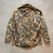 画像8: 【M/L】Gander Mountain 長袖シャモアクロスシャツ リーフカモ 迷彩■ビンテージ オールド アメリカ古着 総柄 ネルシャツ ハンティング (8)