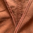 画像3: 【L/XL】LEGAL JEANS ブラウンデニム ベスト 茶色■ビンテージ オールド アメリカ古着 ビッグサイズ バックポケット (3)