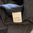 画像6: 【M/L】GAP マチ付き 片ポケ 長袖シャツ グレー 無地■アメリカ古着 ギャップ ライトネルシャツ (6)