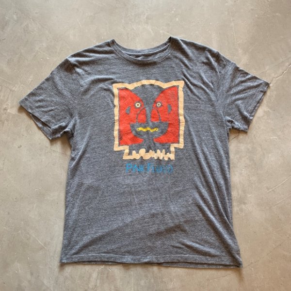 画像1: 【L/XL】PINK FLOYD ディヴィジョンベル プリントTシャツ グレー■アメリカ古着 バンドT プログレ ロック ピンクフロイド (1)