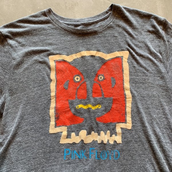 画像2: 【L/XL】PINK FLOYD ディヴィジョンベル プリントTシャツ グレー■アメリカ古着 バンドT プログレ ロック ピンクフロイド (2)