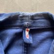 画像3: 【XL/XXL 60】RAL-TESTAT HBT ユーロワーク ジャケット カバーオール 紺■ビンテージ ヨーロッパ古着 ドイツ コットン ボロ 鬼フェード (3)
