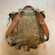 画像7: 【45cm×38cm】イタリア軍 キャンバス地 バックパック リュック■ビンテージ オールド ヨーロッパ古着 ユーロミリタリー バッグ No.7 (7)