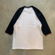 画像5: 【L】2000s anvil ミントコンディション ラグランTシャツ 白×黒■ビンテージ アメリカ古着 アンビル コットン ベースボール 無地 No.1 (5)