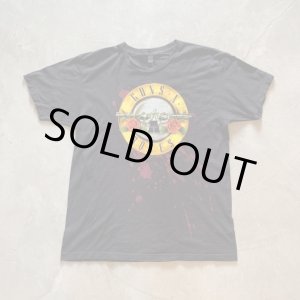 画像: 【L】2010s GUNS N ROSES 両面プリントTシャツ ブラック 黒■アメリカ古着 バンドT ガンズ＆ローゼズ ロック