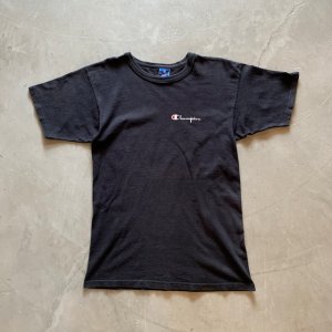 画像: 【XS/S or Ladies】USA製 Champion 両面プリントTシャツ ブラック 黒■ビンテージ オールド アメリカ古着 90s チャンピオン コットン