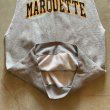 画像4: 【M/L】MARQUETTE カットオフ スウェット ライトグレー■ビンテージ オールド アメリカ古着 トレーナー ベスト カレッジ (4)