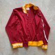 画像6: 【M】USA製 Champion ジップアップ ナイロン ジャージ トップス えんじ■ビンテージ アメリカ古着 70s/80s チャンピオン トレーナー (6)