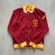 画像5: 【M】USA製 Champion ジップアップ ナイロン ジャージ トップス えんじ■ビンテージ アメリカ古着 70s/80s チャンピオン トレーナー (5)