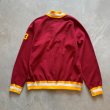 画像7: 【M】USA製 Champion ジップアップ ナイロン ジャージ トップス えんじ■ビンテージ アメリカ古着 70s/80s チャンピオン トレーナー (7)