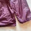 画像7: 【S or Ladies】WINDBREAKER ナイロン コーチジャケット えんじ 無地■ビンテージ オールド レトロ アメリカ古着 80s-90s 裏地付き (7)