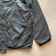 画像4: 【M】潜水服 ヘルメット ワッペン付き ナイロン コーチジャケット ブラック 黒■ビンテージ オールド アメリカ古着 裏地付き 70s/80s (4)