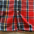 画像5: 【XL】ボロ 70s-80s UNKNOWN ヘビーネルシャツ 赤チェック■ビンテージ オールド レトロ アメリカ古着 ビッグサイズ USA製 (5)