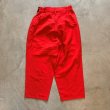 画像9: 【Ladies】USA製 City Girl トップス＆パンツ セットアップ 赤■ビンテージ オールド レトロ アメリカ古着 レディース レーヨン混 (9)