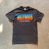 画像: 【XS/S or Ladies】DELTA ハリウッド プリントTシャツ ダークグレー■オールド アメリカ古着 カリフォルニア レディース