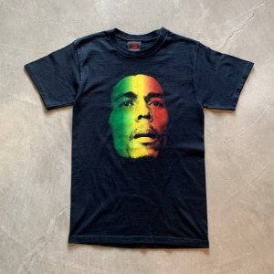 画像: 【XS/S or Ladies】ZION ボブ・マーリー プリントTシャツ ブラック 黒■ビンテージ オールド アメリカ古着 90s-2000s ザイオン レゲエ