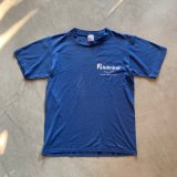 画像: 【Ladies or Kids】80s USA製 JERZEES「Admiral」プリントTシャツ 青■ビンテージ アメリカ古着 レディース キッズ 企業