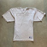 画像: 【L】90s USA製 Champion Vネック フットボールTシャツ ライトグレー■ビンテージ オールド アメリカ古着 チャンピオン コットン