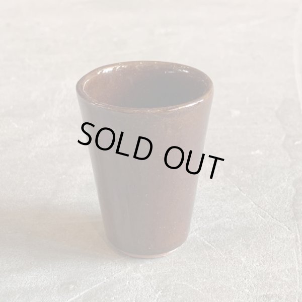 画像3: 【5.0cm】50s スカル ショットグラス セラミック■ビンテージ アンティーク アメリカ雑貨 インテリア デカンタ ドクロ JAPAN お猪口 (3)