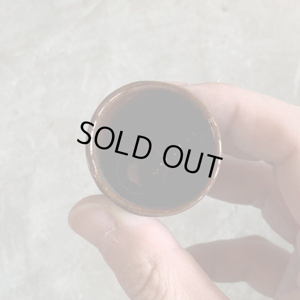 画像5: 【5.0cm】50s スカル ショットグラス セラミック■ビンテージ アンティーク アメリカ雑貨 インテリア デカンタ ドクロ JAPAN お猪口 (5)