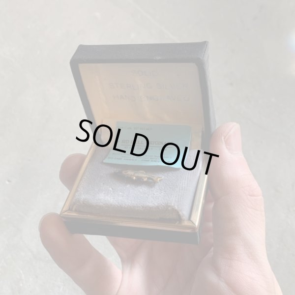 画像6: 【2.2cm】SID BELL ORIGINALS シルバー ブラックバス ピンズ ■ビンテージ アンティーク アート アクセサリー ハンドメイド 手彫り (6)