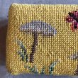 画像9: 【9.8cm×20.0cm×7.2cm】70s フクロウ×キノコ クロスステッチ ピンクッション 重し■ビンテージ アンティーク インテリア アメリカ雑貨 (9)
