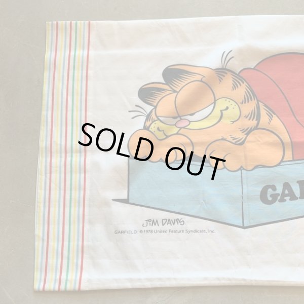 画像2: 【51cm×76cm】USA製 marlborough ガーフィールド ピローケース クッションカバー■ビンテージ インテリア雑貨 枕カバー アメコミ ネコ (2)