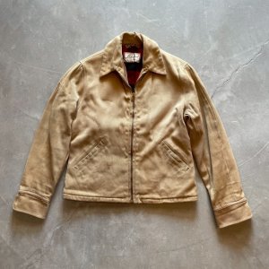 画像: 【Kids or Ladies】50s Lakeland ウールライニング ギャバジンジャケット ベージュ■ビンテージ オールド レトロ アメリカ古着 レディース