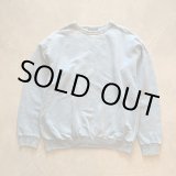 画像: 【L/XL】ボロ カナダ製 NON-FICTION ダメージ スウェット ブルー グレー フェード■ビンテージ オールド アメリカ古着 トレーナー