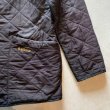 画像4: 【S】Barbour ポーラーキルト ジャケット ブラック 黒■ビンテージ オールド レトロ ヨーロッパ古着 キルティング バブアー (4)