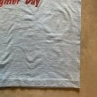 画像7: 【L】90s USA製 Volunteers Paint リメイク アート プリントTシャツ 水色■ビンテージ オールド アメリカ古着 シングルステッチ (7)