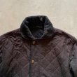 画像2: 【S】Barbour ポーラーキルト ジャケット ブラック 黒■ビンテージ オールド レトロ ヨーロッパ古着 キルティング バブアー (2)