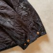 画像7: 【S】Barbour ポーラーキルト ジャケット ブラック 黒■ビンテージ オールド レトロ ヨーロッパ古着 キルティング バブアー (7)
