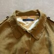 画像3: 【Ladies L】RALPH LAUREN フレンチミリタリータイプ リネンコート■ビンテージ オールド レトロ アメリカ古着 ラルフローレン (3)