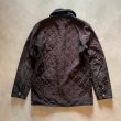 画像10: 【S】Barbour ポーラーキルト ジャケット ブラック 黒■ビンテージ オールド レトロ ヨーロッパ古着 キルティング バブアー (10)
