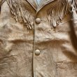 画像3: 【Ladies or Kids】50s Cherokee Togs フリンジ ヌバックレザー ジャケット 茶■ビンテージ アメリカ古着 革ジャン ウエスタン レディース (3)
