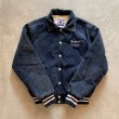 画像6: 【M/L】80s-90s USA製 Rennoc 刺繍入り コーデュロイ スタジャン ジャケット ネイビー■ビンテージ オールド アメリカ古着 アワード (6)