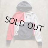 画像: 【M/L】Champion リバースウィーブ スウェットパーカー クレイジーパターン■アメリカ古着 チャンピオン トレーナー カレッジ