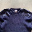 画像2: 【L】イングランド製 ウール コマンドセーター ニット ネイビー 紺■ビンテージ オールド レトロ ヨーロッパ古着 ユーロ ミリタリー (2)