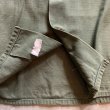 画像4: 【M/L】70s 米軍 ワッペン付き コットンサテン ユーティリティシャツジャケット■ビンテージ アメリカ古着 OG-107 ミリタリー No.9 (4)