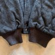画像6: 【L/XL】メンバーズオンリー ウールジャケット 中綿入り ダークグレー■ビンテージ オールド レトロ アメリカ古着 ブルゾン ハイネック (6)