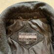画像8: 【L/XL】メンバーズオンリー ウールジャケット 中綿入り ダークグレー■ビンテージ オールド レトロ アメリカ古着 ブルゾン ハイネック (8)